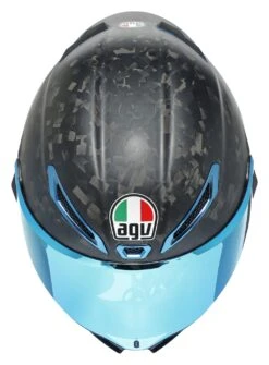 AGV Pista GP RR Futuro Forgiato Helmet -Revzilla Motorcycle Shop agv helmets pista gprr futuro forgiato matte grey carbon 7