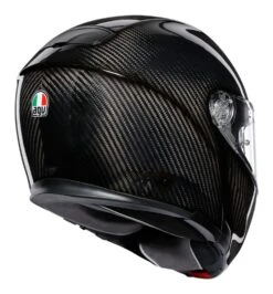 AGV Sportmodular Carbon Solid Helmet -Revzilla Motorcycle Shop agv sportmodular carbon solid helmet black 1