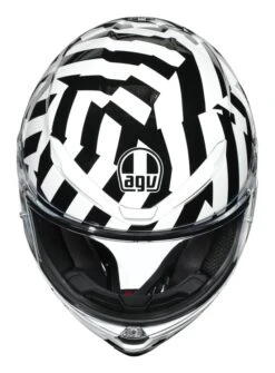 AGV K6 Secret Helmet -Revzilla Motorcycle Shop agvk6 secret helmet black white 6