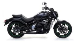 Arrow Rebel Full System Exhaust Kawasaki Vulcan S 650 2017-2020 4 Arrow Rebel Full System Exhaust Kawasaki Vulcan S 650 2017-2020 -Revzilla Motorcycle Shop arrow rebel full system kawasaki vulcan s cafe65020172018 black stainless steel carbon fiber