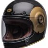 Bell Helmets Bell Bullitt Carbon TT Helmet -Revzilla Motorcycle Shop bell bullitt carbon tt helmet gloss black gold