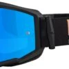 Fly Racing Zone S.E. Avenge Goggles -Revzilla Motorcycle Shop fly racing dirt zone se goggle black sunset w mirror smoke lens black red blue