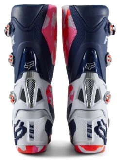 Fox Racing Instinct Ryvr LE Boots -Revzilla Motorcycle Shop fox racing instinct ryvr le boots white navy 3