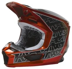 Fox Racing V1 Peril Helmet 4 Fox Racing V1 Peril Helmet -Revzilla Motorcycle Shop fox racing v1 peril helmet red 2
