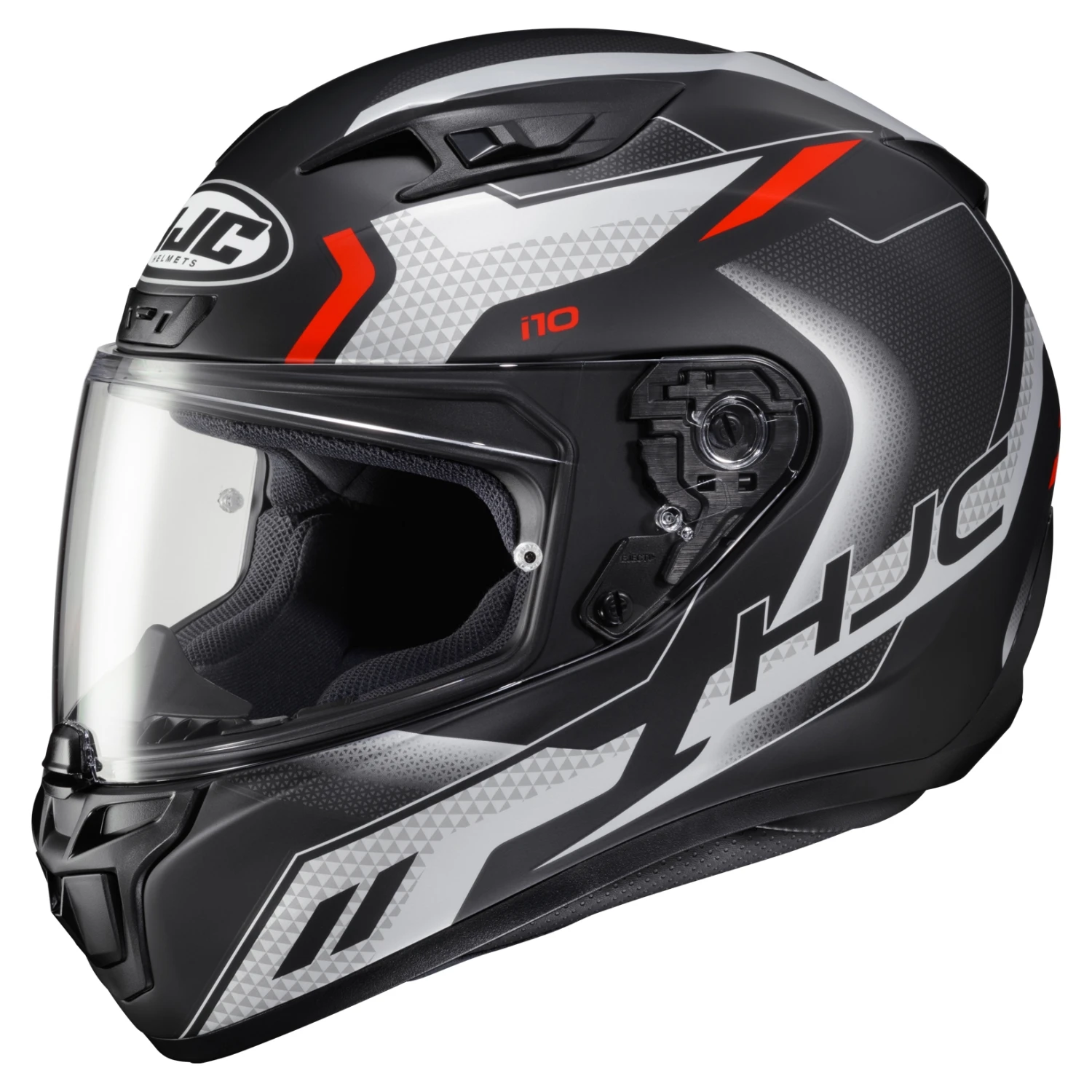 HJC i10 Robust Helmet HJC I10 Robust Helmet -Revzilla Motorcycle Shop hj ci10 robust helmet black white