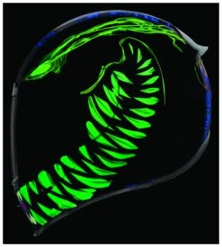 Icon Airframe Pro Soul Food Helmet -Revzilla Motorcycle Shop icon airframe pro soul food helmet blue 2