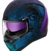 Icon Airform Chantilly Opal Helmet -Revzilla Motorcycle Shop icon hlmt afrm chnt opal blue