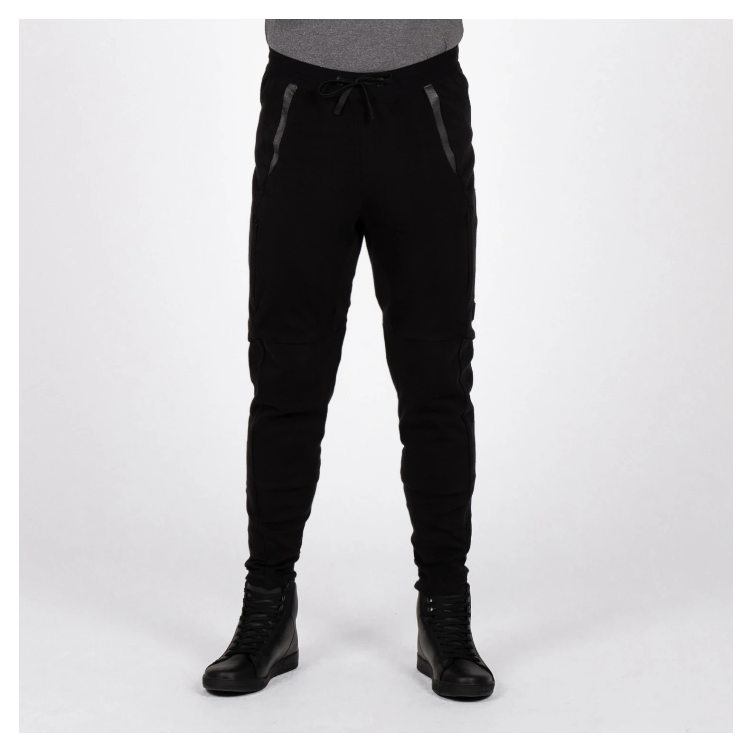 Knox Shield Jogging Pants Knox Shield Jogging Pants -Revzilla Motorcycle Shop knox shield jogging bottoms black 1
