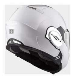 LS2 Valiant Helmet -Revzilla Motorcycle Shop ls2 helmets valiant modular motorcycle helmet with sunshield white 2