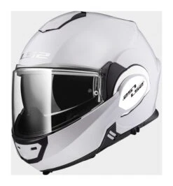 LS2 Valiant Helmet -Revzilla Motorcycle Shop ls2 helmets valiant modular motorcycle helmet with sunshield white