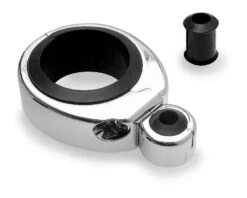 Motion Pro Cable Clamp -Revzilla Motorcycle Shop motion pro cable clamp chrome single clamp