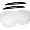 Oakley Front Line MX Roll Off Replacement Lens -Revzilla Motorcycle Shop oakley o2 mx roll off repl lens2 pack clear