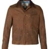 Schott 538 Nubuck Cowhide Mechanics Jacket -Revzilla Motorcycle Shop schott538 nubuck cowhide mechanics jacket brown