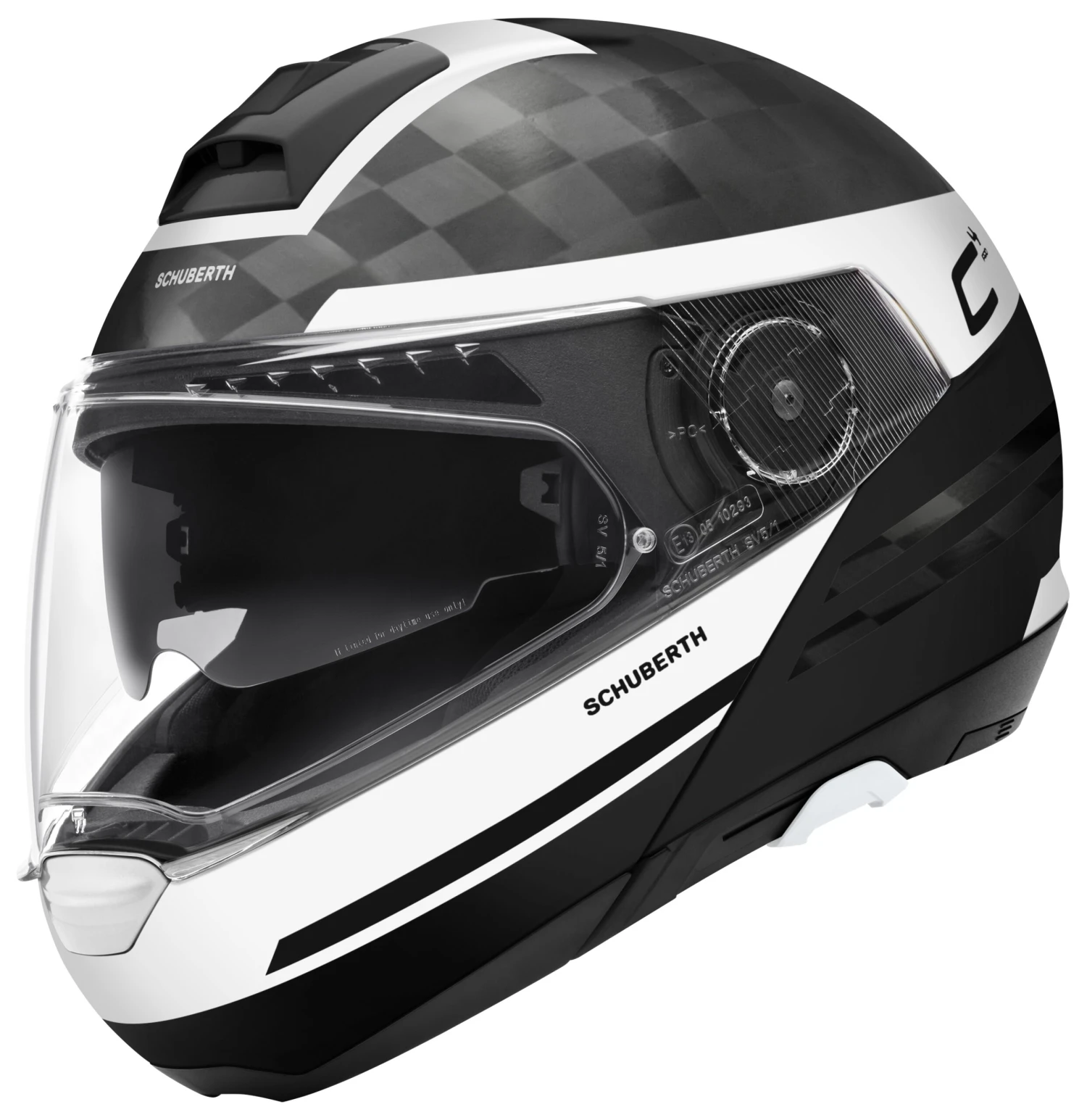 Schuberth C4 Pro Carbon Tempest Helmet Schuberth C4 Pro Carbon Tempest Helmet -Revzilla Motorcycle Shop schuberth c4 pro carbon tempest helmet white scaled