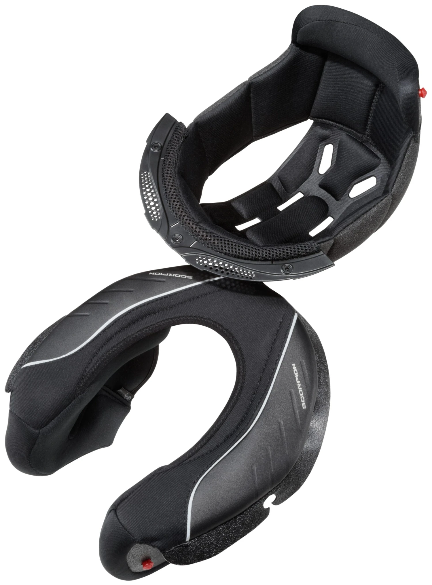 Scorpion EXO-GT930 Kwikwick C Liner Cheek Pad Kit -Revzilla Motorcycle Shop scorpion exo gt930 kwikwick c liner cheek pad kit scaled