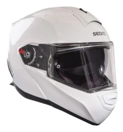 Sedici Sistema II Parlare Bluetooth Helmet White / MD [Blemished - Very Good] -Revzilla Motorcycle Shop sedici sistema ii parlare bluetooth helmet white md blemished very good white 5